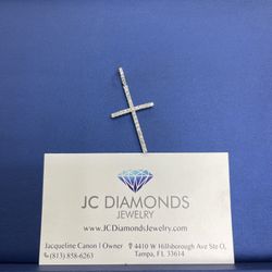 Cross 14k Gold Diamonds 