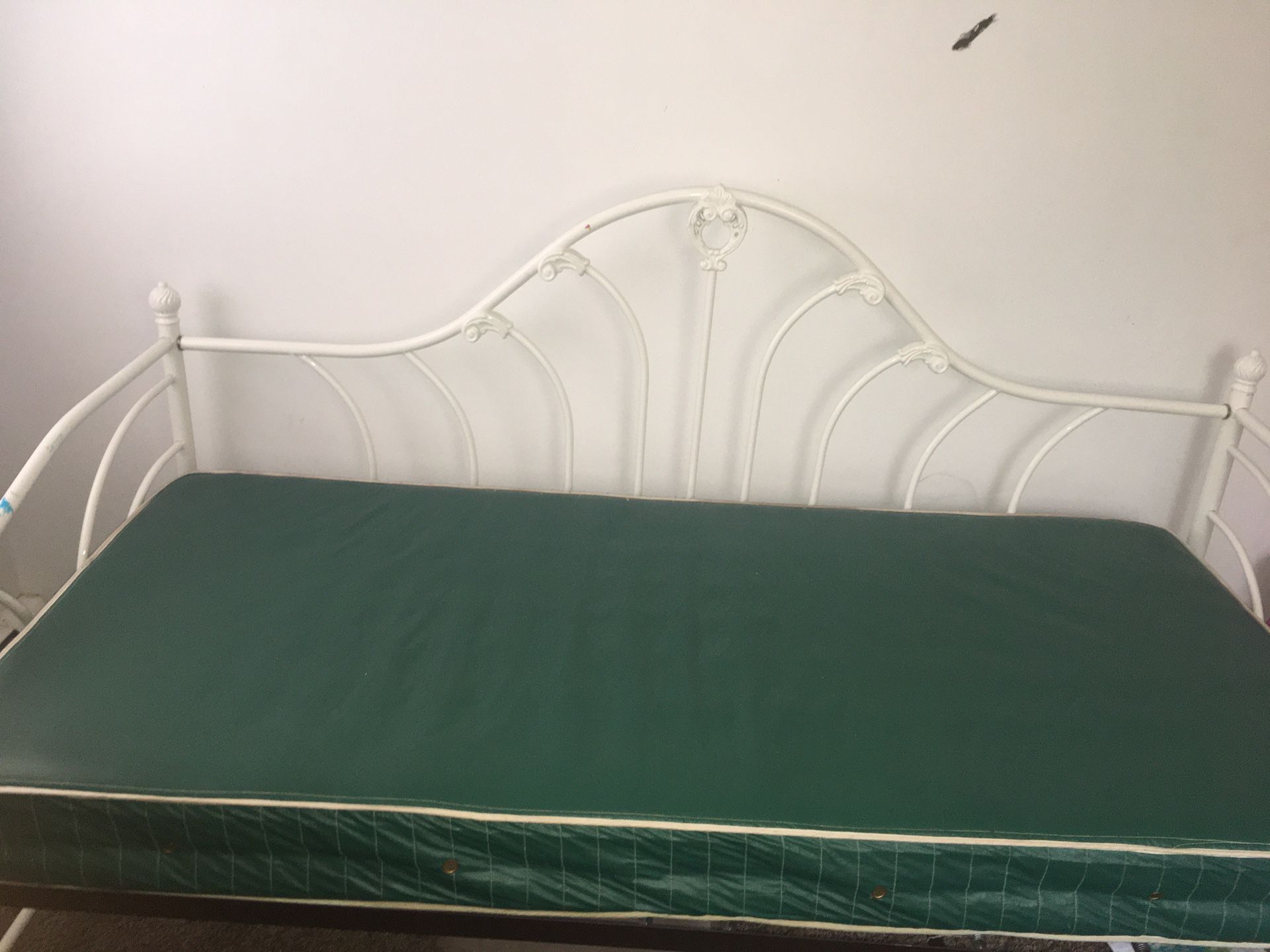 Waterproof bed with bed frame