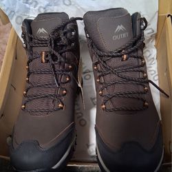 Mens Leather Work Boots