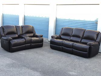 Power Reclining Couch And Love Seat