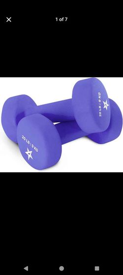 Yes4All Neoprene Dumbbells, Pairs and Sets with Rack for Home Workouts