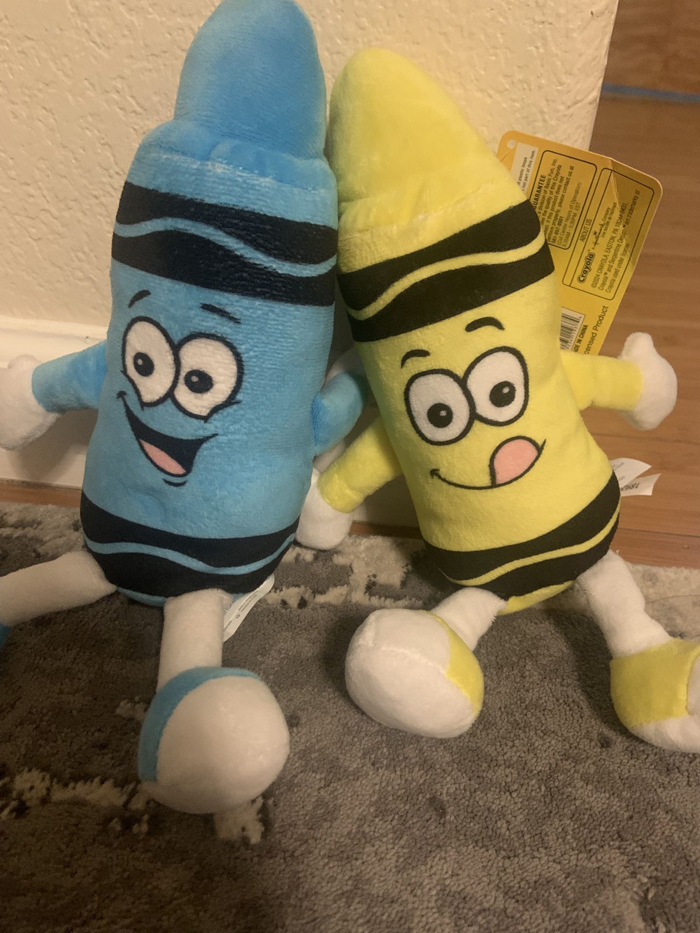 Crayola Sky Blue And Laser Lemon