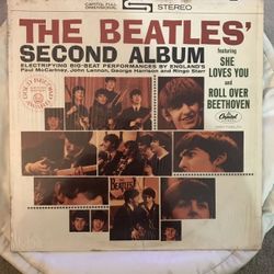 THE BEATLES SECOND ALBUM VINYL 33 1/3 LP
