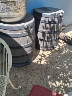 Water barrels plastic
