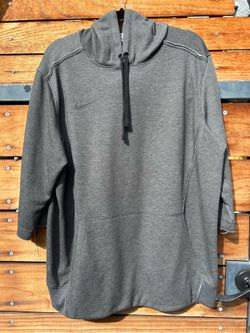 Nike flux 3/4 sleeve pullover hoodie size large