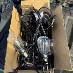 Led String Lights 50’ and 54’ solar