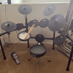 KAT Electronic Drum Set – Complete Kit w/ Stool & Sticks
