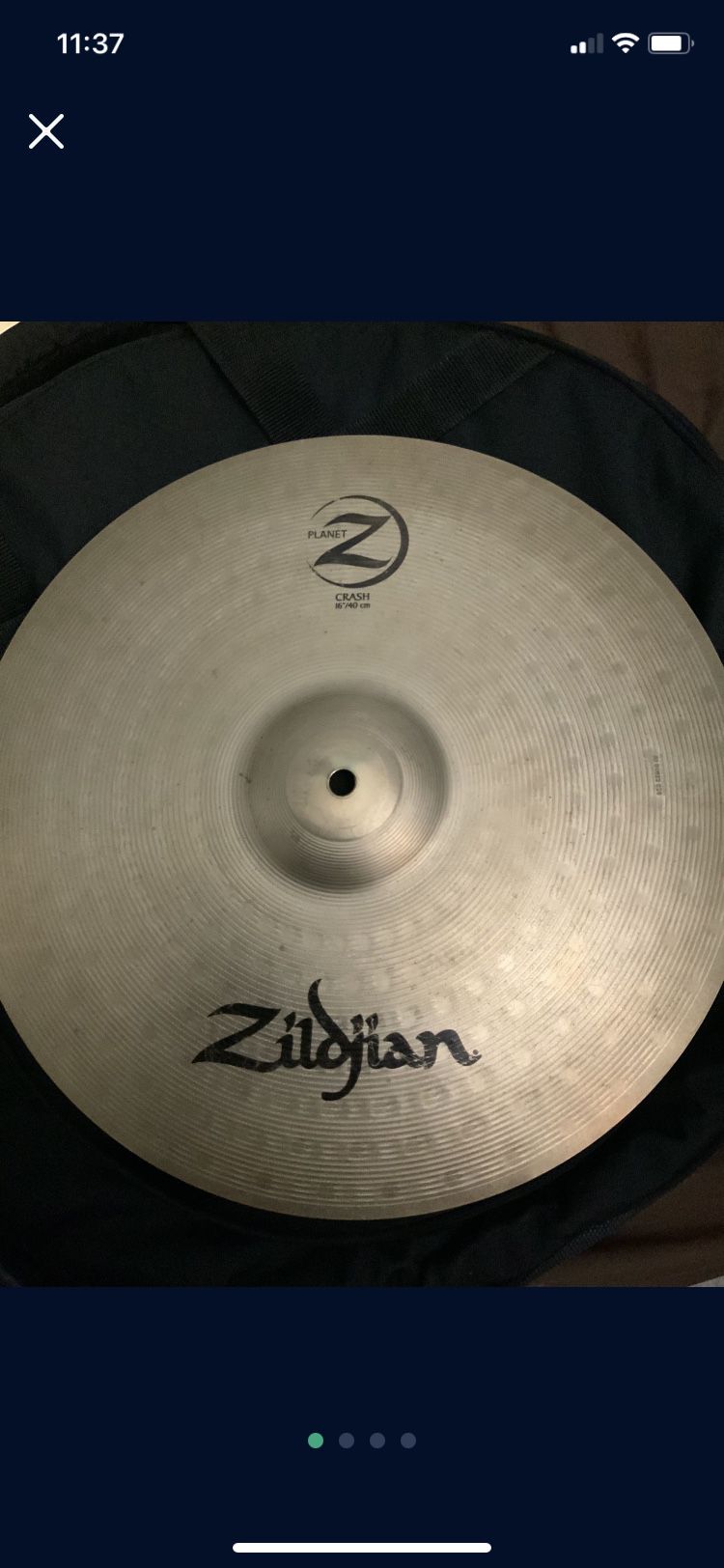 Zildjian 16” Crash