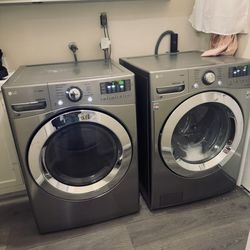 Lg washer dryer works great