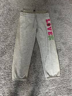 Brand New Gray Sweatpants “love” 