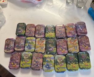 Pokemon 30th anniversary mini tins
