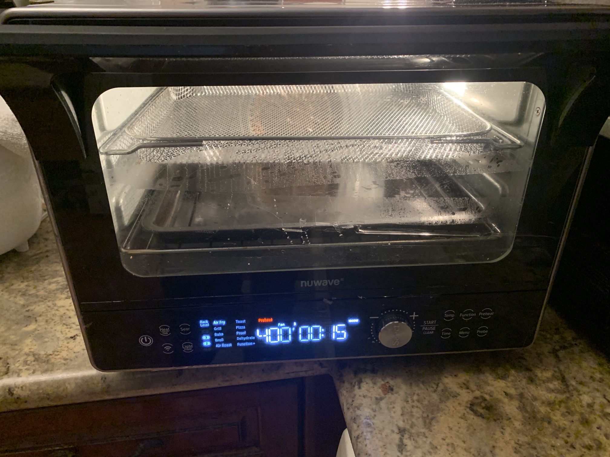 Nuwave Pro Smart Oven IQ(contact info removed)W Grill Air Fryer