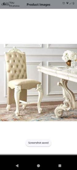 Acme Versailles Counter Chairs 24" *High-end  (Set Of 2 )