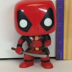 Funko Pop – Deadpool (Holding Chimichanga & Sword)