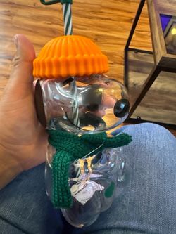 Snoopy glass cup
