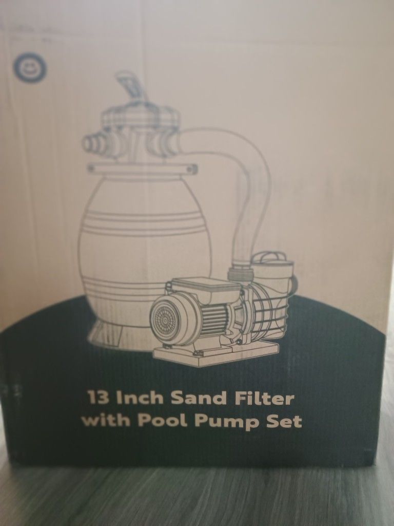 Brand New 13in Pool Pump And Filter