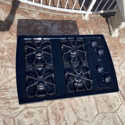 Whirlpool 30” Counter-Top (Gas) 4 Burners Cooktop 