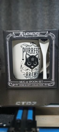 Cat Mug & Spoon Set