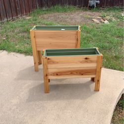 Lined Planter Boxes