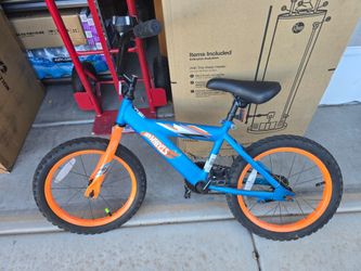 16" hot wheels kids bike