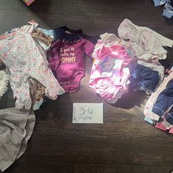 Baby Girl 3-6 Bundle 