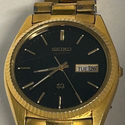 Vintage Black Fluted Bezel Presidental 