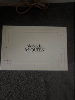 Alexander McQueen White Iridescent