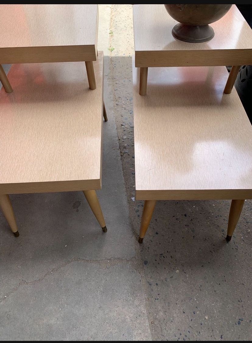 Mid Century Side Tables.