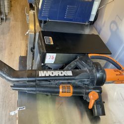 π WORX Electric Leaf Blower / Mulcher / Vacuum β WG500 Series β 3-in-1 Yard Tool