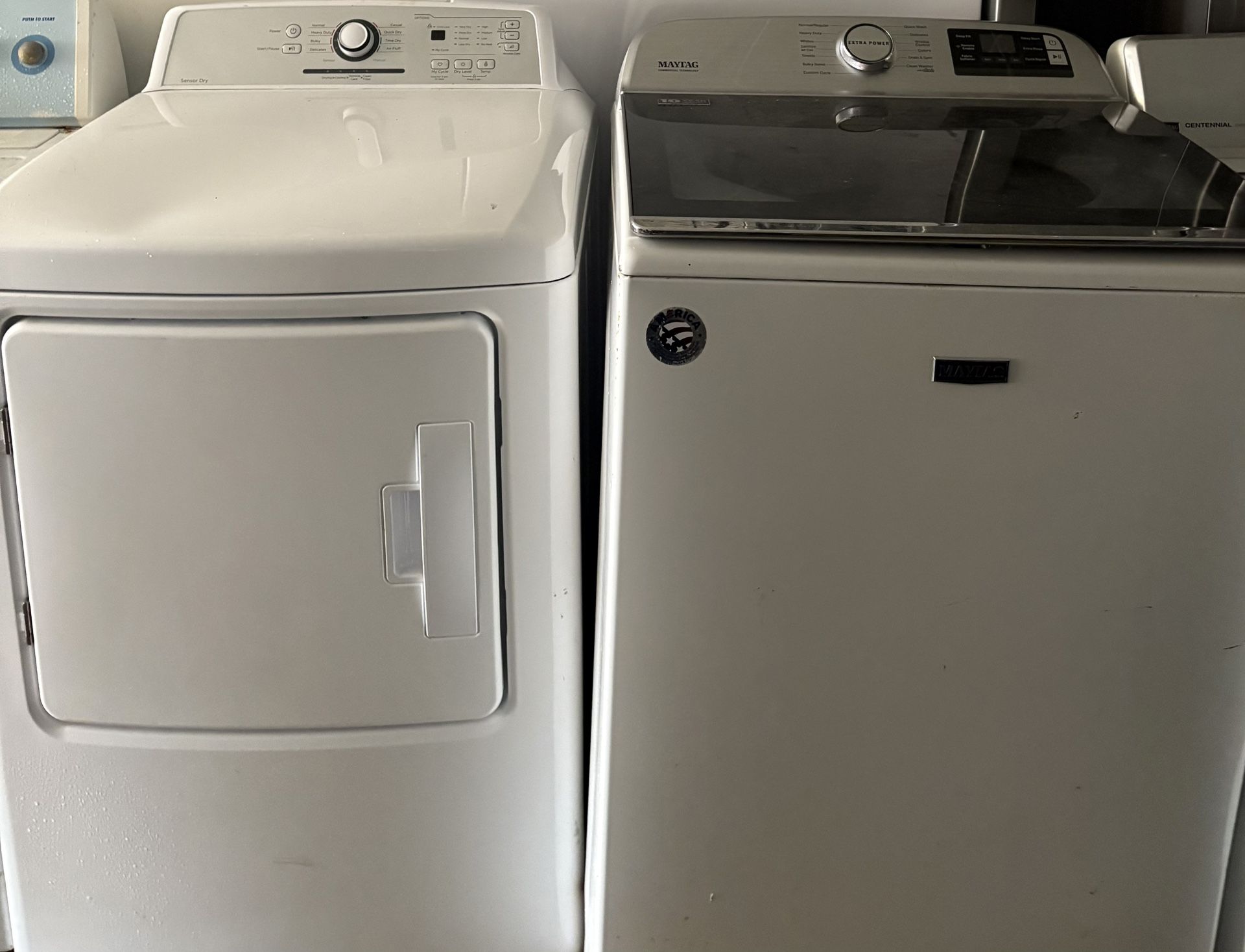 Maytag Heavy Duty Washer & Electric Dryer