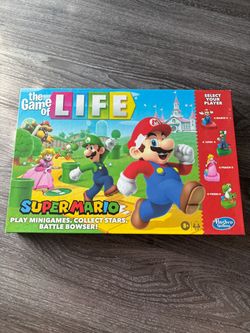 The Game of Life Super Mario Edition Board Game – Hasbro