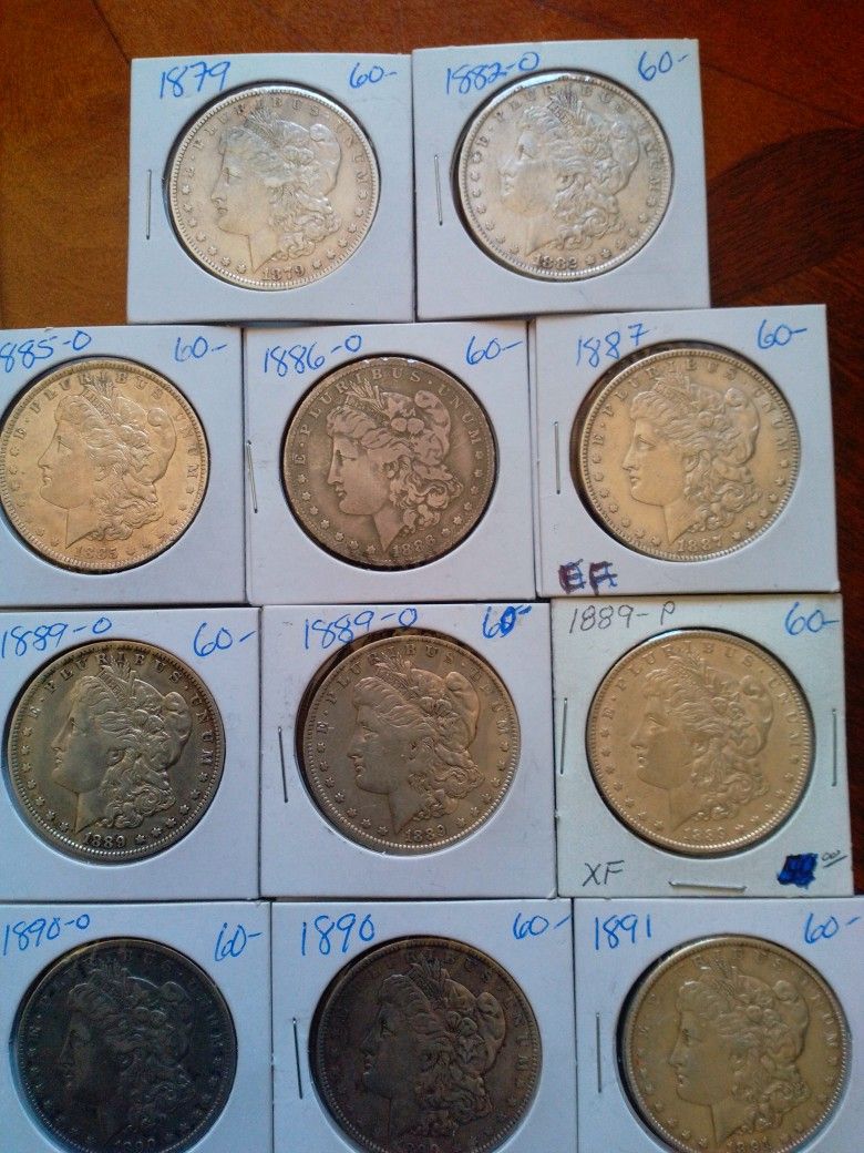 Silver Dollars For Sale $47 Each 