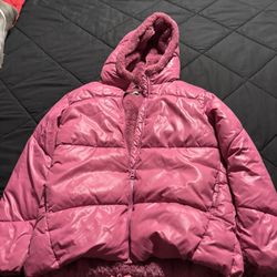 Pink Puffer Jacket