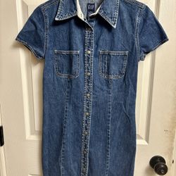 Gap Denim Dress Size 6