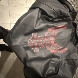 Harley Davidson Leather Jacket Size XL