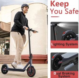 Electric Scooter for Adults, 8.5/10/14" Tires, 19/22Mph, 350W/500W Motor, 21-28 Miles Range, Folding E-Scooter with Dual Suspension,APP Contro