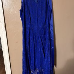 Royal Blue Dress