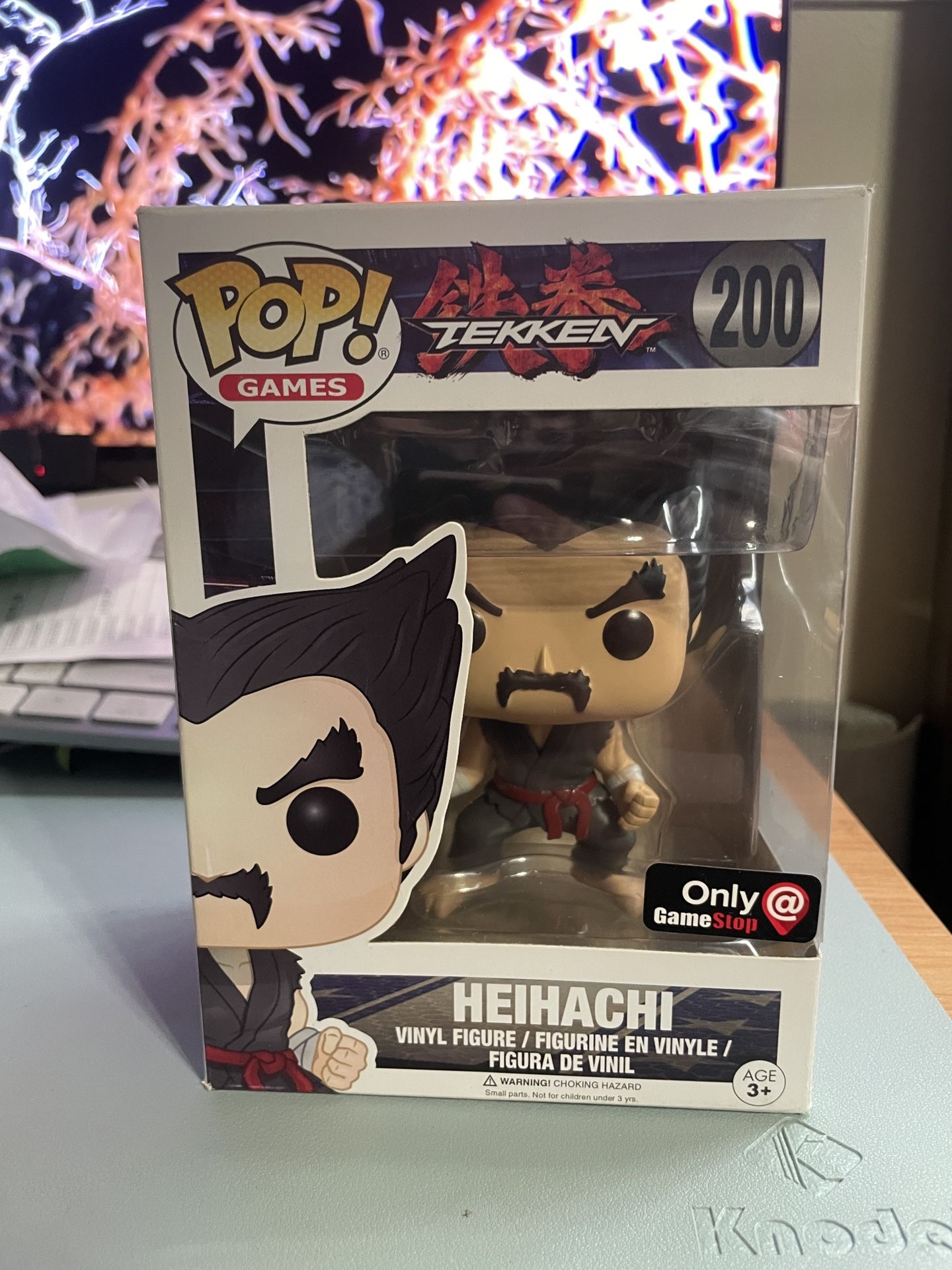 Funko Pop Games Tekken #200 Heihachi GameStop Exclusive