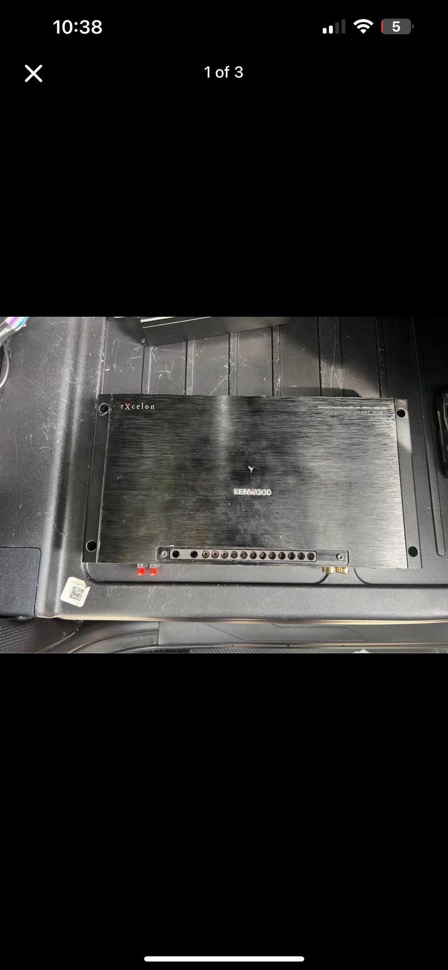 Kenwood Excelon Xr600-6 DSP AMPLIFIER