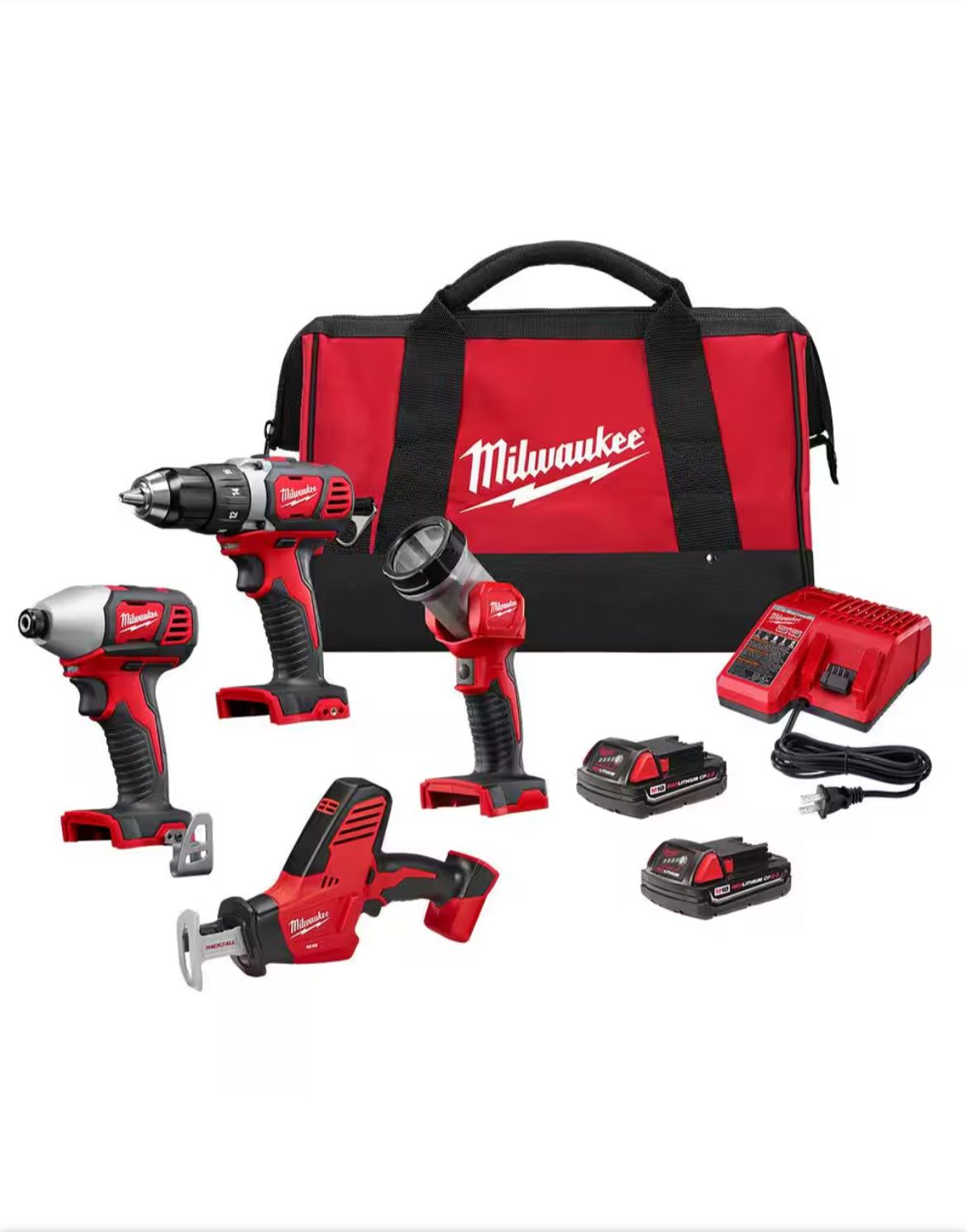 Milwaukee M18 Cordless Combo Tool Kit - $400