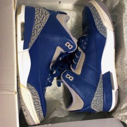 Jordan Retro 3 Navy Blue 