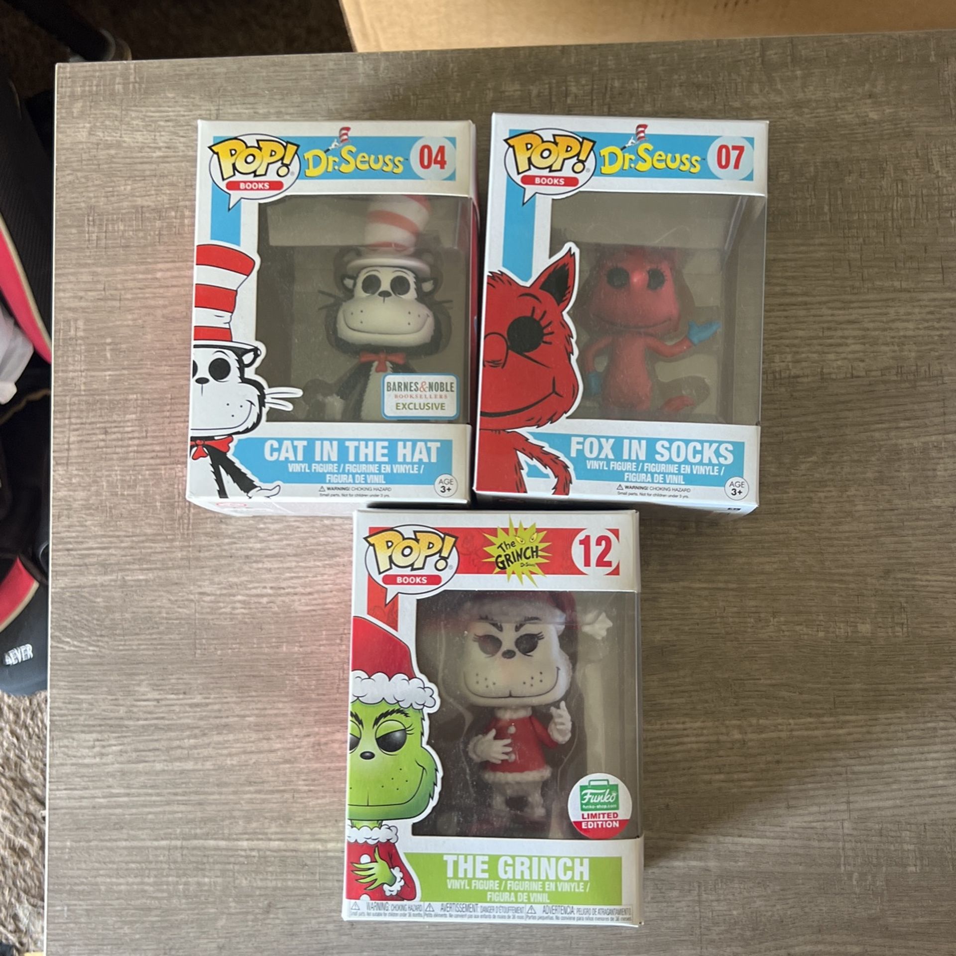 FUNKO POP'S Books. Dr.Seuss