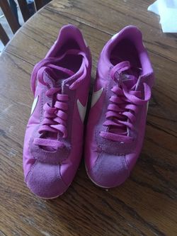Pink Nike Cortez