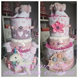 Princess Unicorn Diaper Cake 🎂 🦄