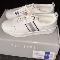Ted Baker Women's Leather Sneaker, sz 7