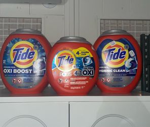 Tide pods -$16 each