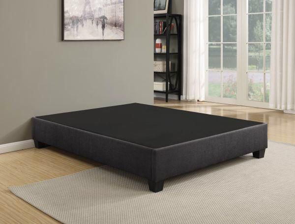 UPHOLSTERED PLATFORM Bed EZ BASE All Sizes Available, Brand New  In A Box 📦