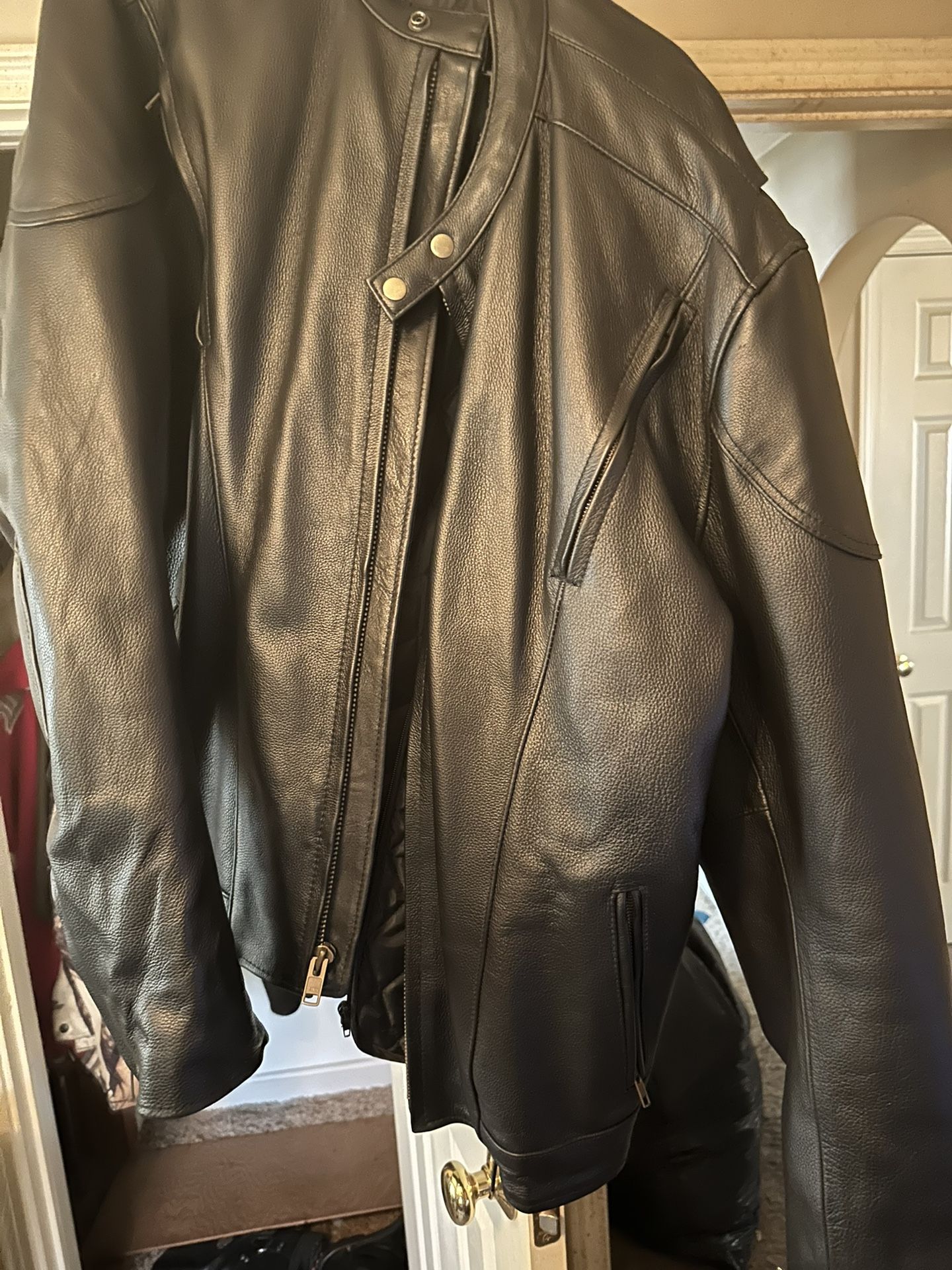 MBoss Leather Motorcycle Jacket