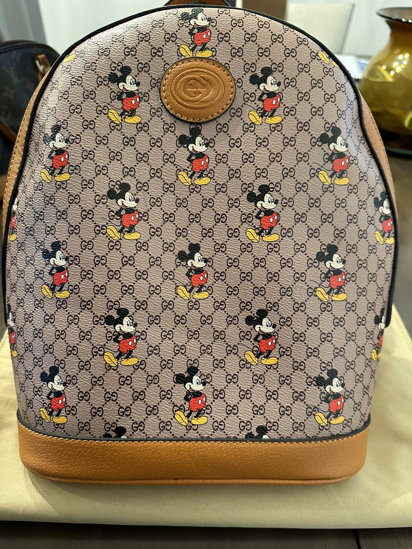 Authentic Gucci X Mickey Mouse Backpack 