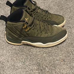Jordan 12 Retro “Chris Paul 3 Class” Olive Green Size 10